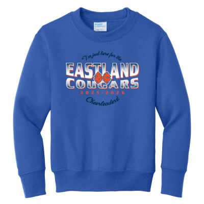 Eastland Cheer Logo 1 - Youth Core Fleece Crewneck Sweatshirt Thumbnail