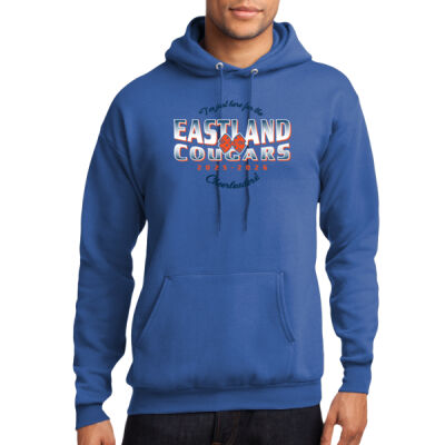 Eastland Cheer Logo 1 - Core Fleece Pullover Hooded Sweatshirt Thumbnail