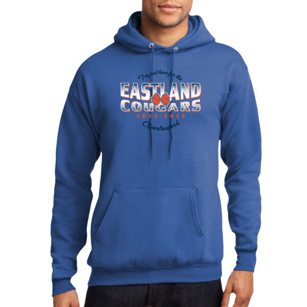 Eastland Cheer Logo 1 - Core Fleece Pullover Hooded Sweatshirt Thumbnail