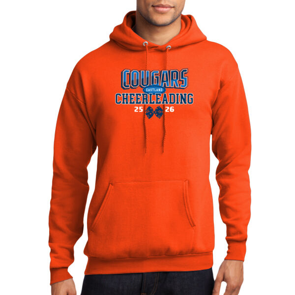 Eastland Cheer Logo 2 - Core Fleece Pullover Hooded Sweatshirt Thumbnail