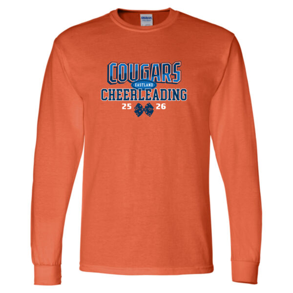Eastland Cheer Logo 2 - DryBlend® 50/50 Long Sleeve T-Shirt Thumbnail