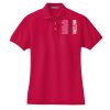 Women's Heavyweight Cotton Pique Polo Thumbnail