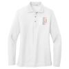 Women's Silk Touch Long Sleeve Polo Thumbnail